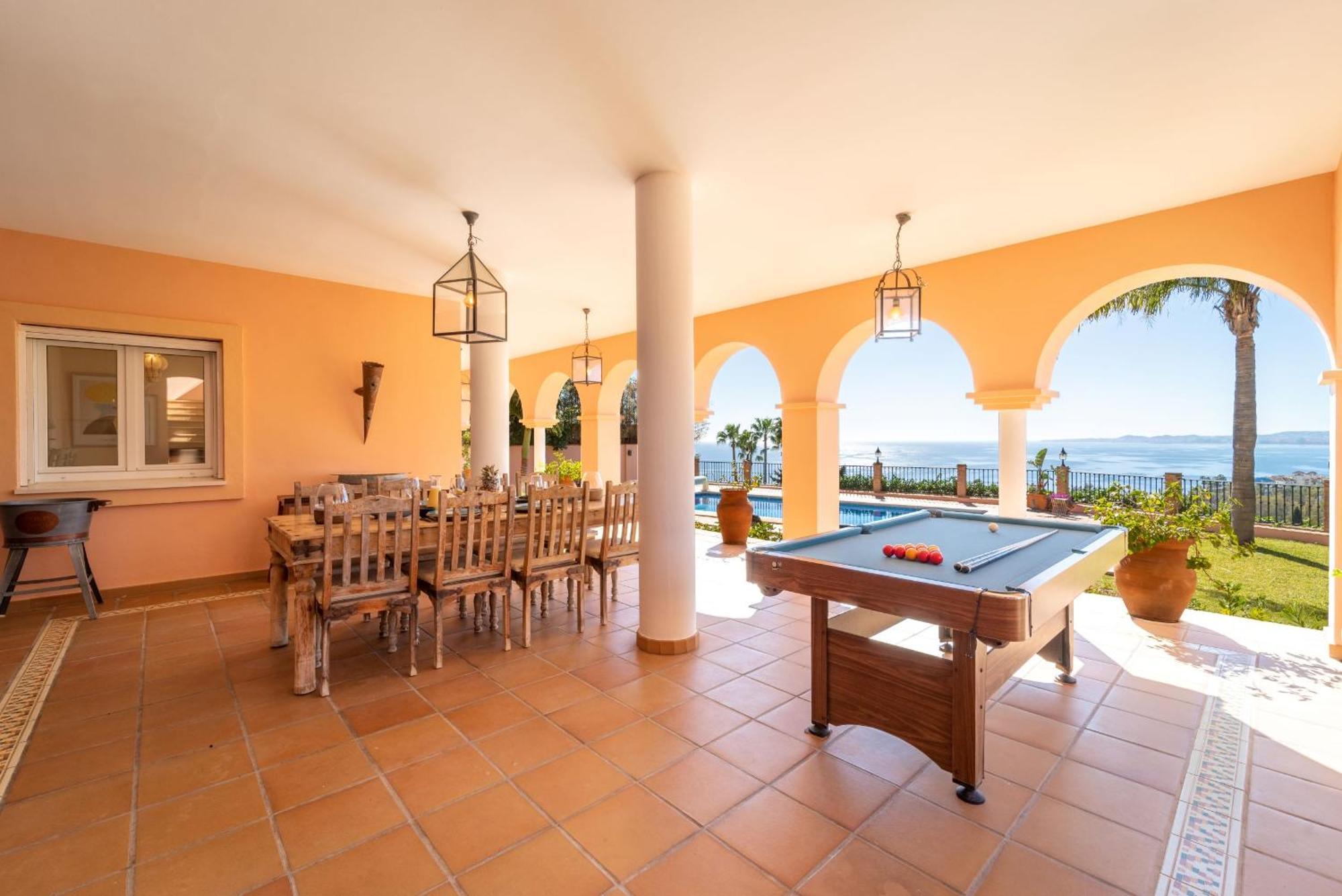 בנאלמדנה Beachside Villa With Panoramic Sea Views מראה חיצוני תמונה